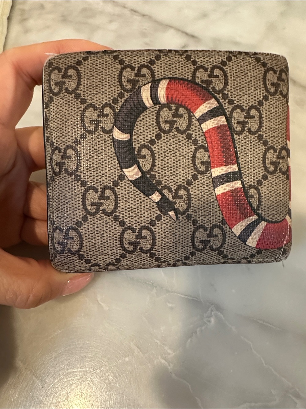 *Preloved* Gucci Bifold Wallet - Brown Multi - Picture 4 of 6